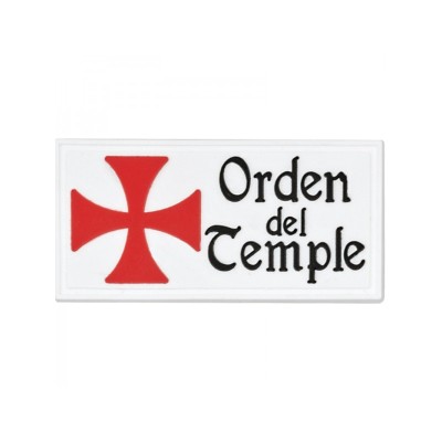 PARCHE ORDEN DEL TEMPLE CON...