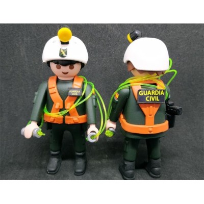 PLAYMOBIL GUARDIA CIVIL UNIDAD RECONOCIMIENTO DEL SUBSUELO
