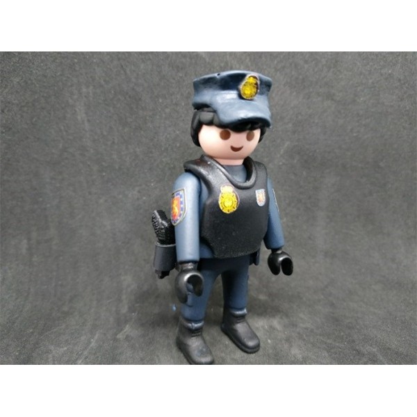 PLAYMOBIL POLICIA NACIONAL UIP CON GORRA HOMBRE
