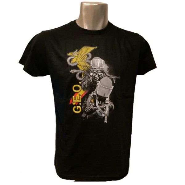 CAMISETA ALGODON INTERVENCION GEO