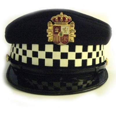 GORRA DE PLATO POLICIA LOCAL TALLAS 48-58