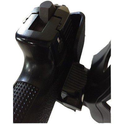 FUNDA RADAR ANTIHURTO NIVEL II POLICE CON ARNES BAJO PARA HK USP COMPACT