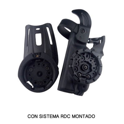 FUNDA RADAR D-SHELL 5 NIVELES DE SEGURIDAD PARA HK USP COMPACT (OPCIONAL SISTEMA RDC)