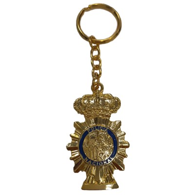 LLAVERO PLACA POLICIA NACIONAL