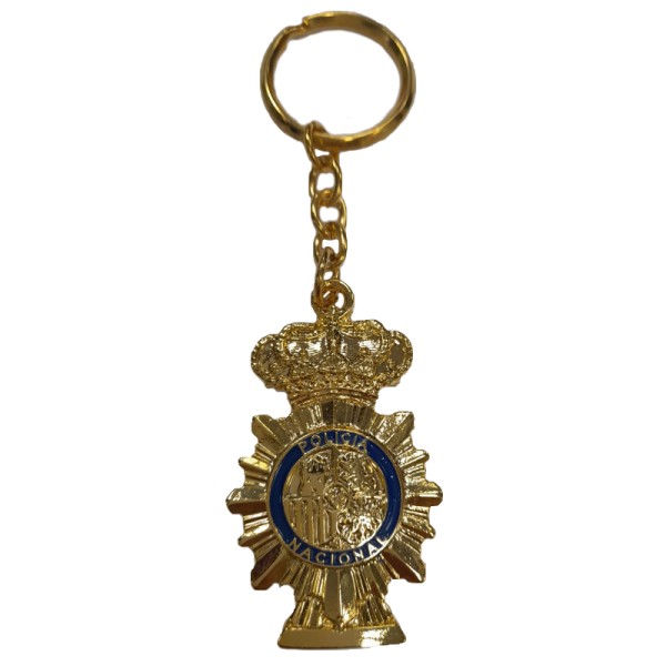 LLAVERO PLACA POLICIA NACIONAL
