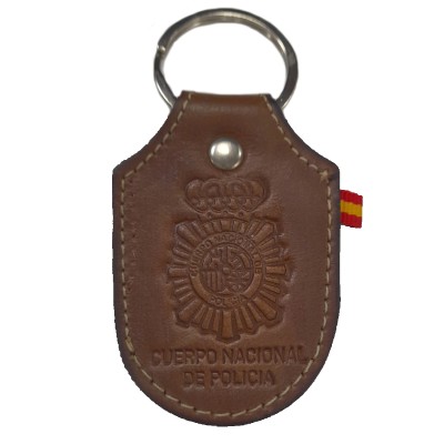 LLAVERO CUERO POLICIA...