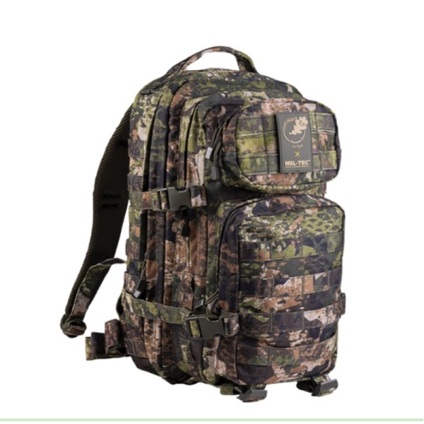 MOCHILA ASSAULT 20 LITROS PHANTOMLEAF Z3A SISTEMA MOLLE BOSQUE OSCURO