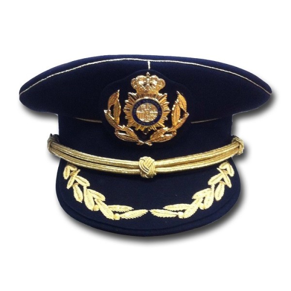 GORRA DE PLATO POLICIA NACIONAL, ESCALA SUPERIOR