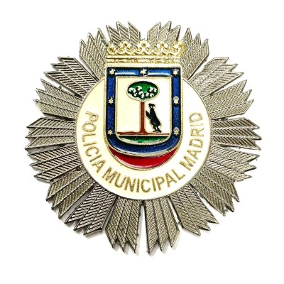 PLACA CARTERA POLICIA...