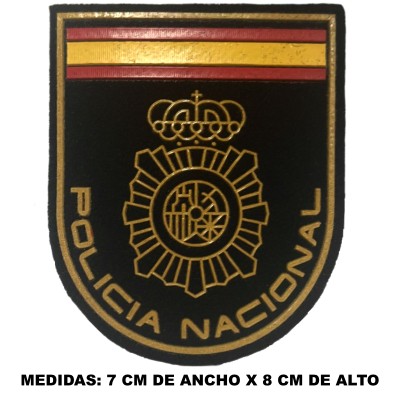 PARCHE DE BRAZO PVC POLICIA...