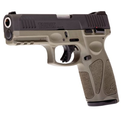 PISTOLA TAURUS G3 9MM LUGER VERDE FULL SIZE 15 DISPAROS