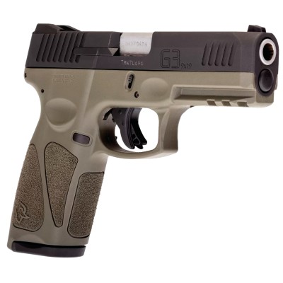 PISTOLA TAURUS G3 9MM LUGER VERDE FULL SIZE 15 DISPAROS