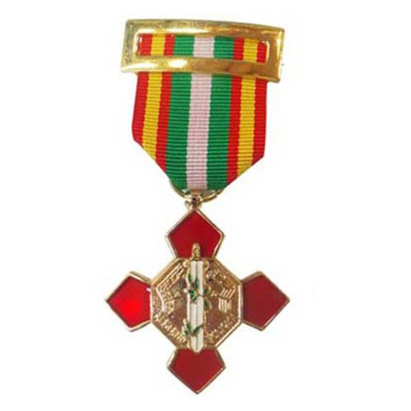 CRUZ AL MERITO POLICIAL CON DISTINTIVO ROJO