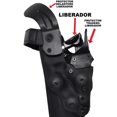 FUNDA RADAR NEW EXTREME 5 NIVELES DE SEGURIDAD PARA HK USP COMPACT