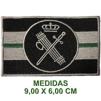PARCHE BANDERA ESPAÑA BAJA...