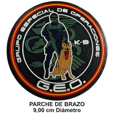PARCHE GOMA DE BRAZO GEO - K9