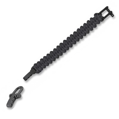 PULSERA PARACORD NEGRA...
