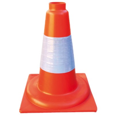 CONO NARANJA 30CM PP DURO 1...