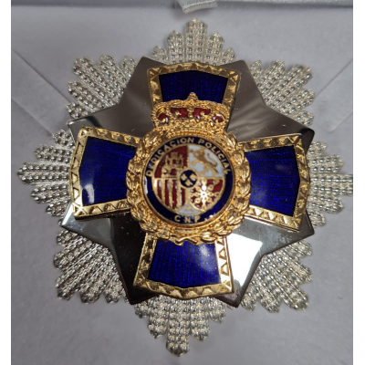 PLACA  ANTIGÜEDAD CNP  XXXV AÑOS