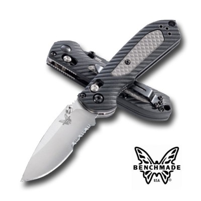 NAVAJA BENCHMADE MINI FREEK S HOJA LISA Y DENTADA