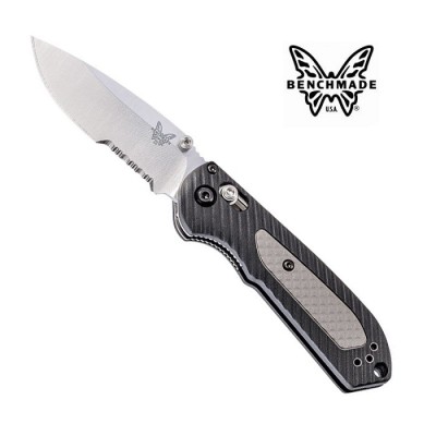 NAVAJA BENCHMADE MINI FREEK S HOJA LISA Y DENTADA
