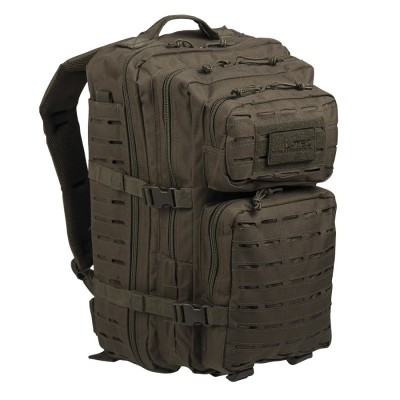 MOCHILA TACTICA US ASSAULT PACK LG 36L LASER CUT VERDE