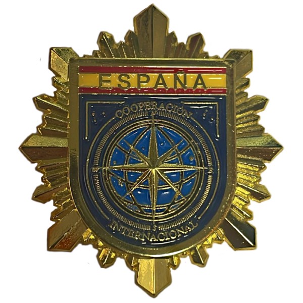 DISTINTIVO PERMANENCIA DIVISION DE COOPERACION INTERNACIONAL DE POLICIA NACIONAL