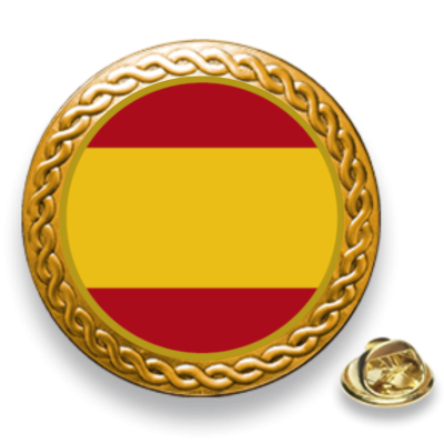 PIN COLOR ORO. ESPAÑA
