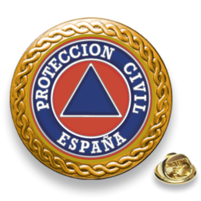 PIN COLOR ORO. PROTECCIÓN...
