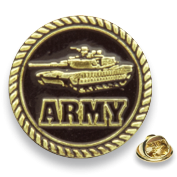 PIN COLOR ORO. ARMY