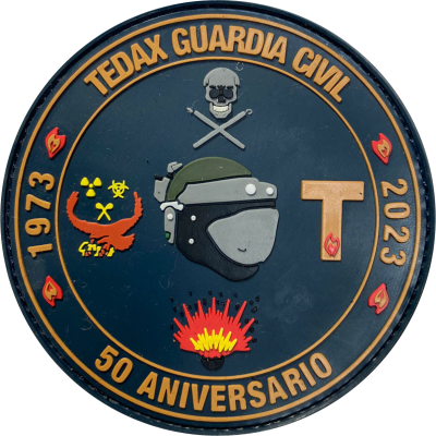 PARCHE BRAZO GOMA TEDAX...