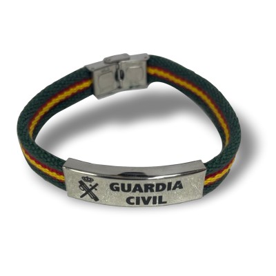 PULSERA VERDE ACERO GUARDIA...