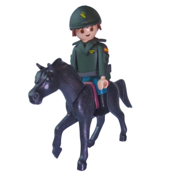 PLAYMOBIL GUARDIA CIVIL ESCUADRON DE CABALLERIA HOMBRE