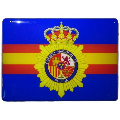 IMÁN RECTANGULAR ESCUDO CNP