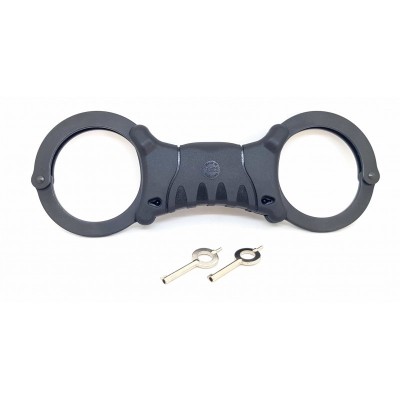 GRILLETE TCH PAVONADO RIGIDO NEGRO DOBLE CERRADURA