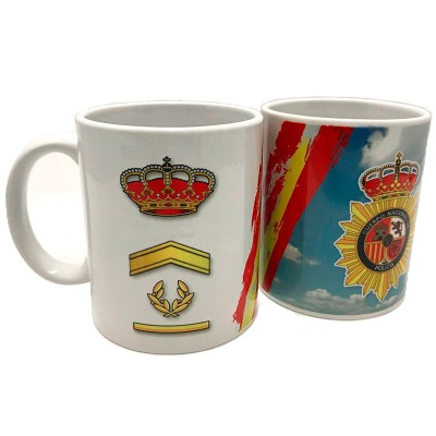 TAZA ESCUDO POLICIA...
