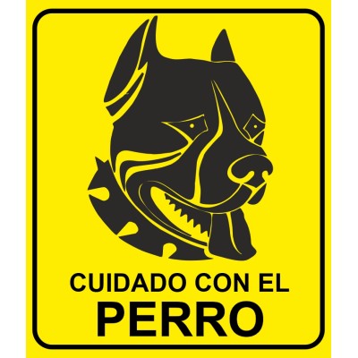 SEÑAL DE CUIDADO CON EL...
