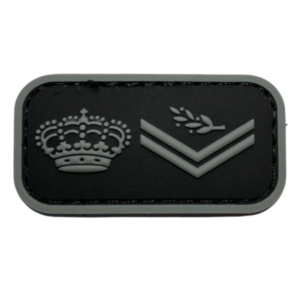 PARCHE DISTINTIVO GOMA 3D POLICÍA (BAJA VISIBILIDAD)