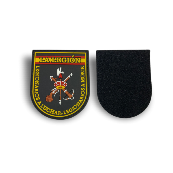 PARCHE GOMA VELCRO "LA LEGIÓN - LEGIONARIOS A LUCHAR, LEGIONARIOS A MORIR"