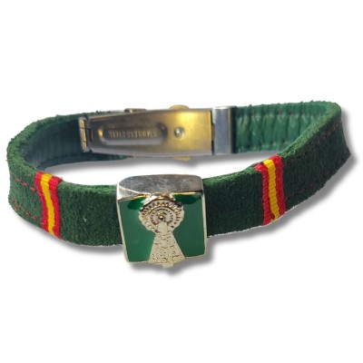 PULSERA PIEL VIRGEN DEL PILAR