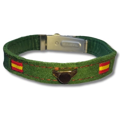 PULSERA PIEL SERRAJE CON...
