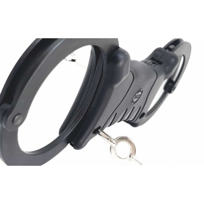 GRILLETE TCH PAVONADO RIGIDO NEGRO DOBLE CERRADURA
