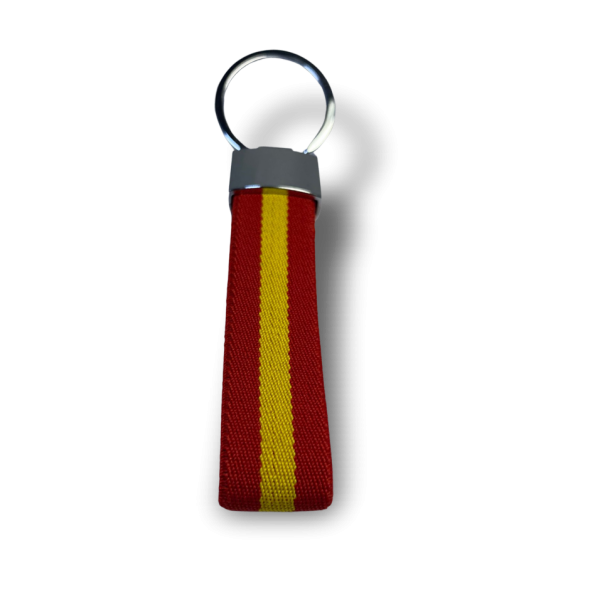 LLAVERO ELÁSTICO CON BANDERA DE ESPAÑA