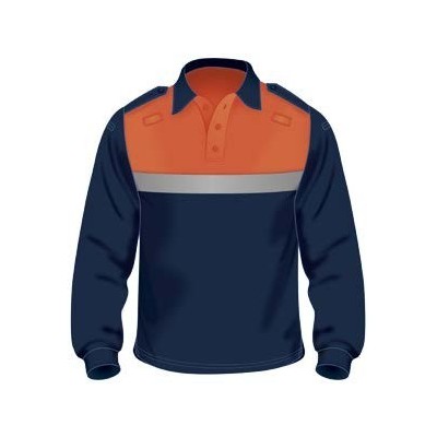 POLO MANGA LARGA PROTECCION CIVIL