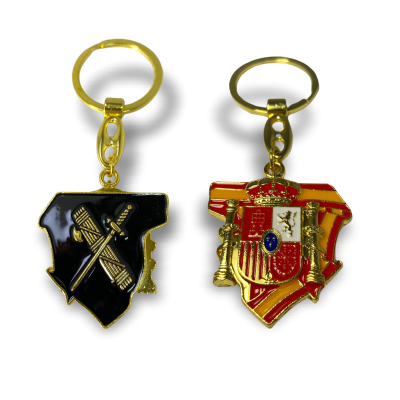 LLAVERO METALICO CON ESCUDO...