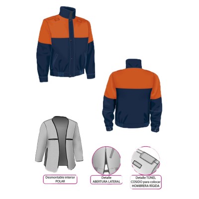 CAZADORA PREMIUM PROTECCION CIVIL
