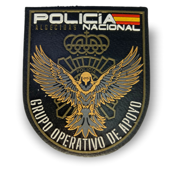 PARCHE PVC POLICÍA NACIONAL - GRUPO OPERATIVO DE APOYO