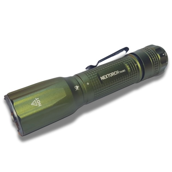 LINTERNA TACTICA NEXTORCH 1600 LUMENES TA30C VERDE