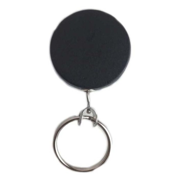 LLAVERO EXTENSIBLE CADENA NEGRO