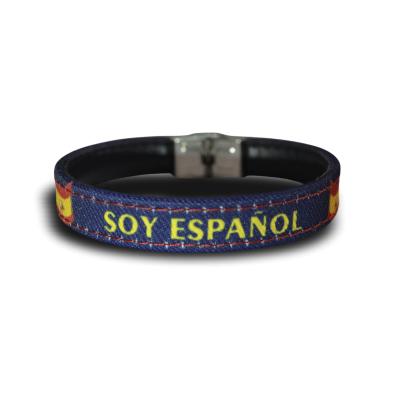 PULSERA VAQUERA "SOY ESPAÑOL"